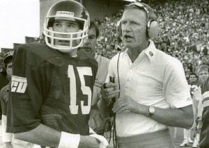 John Denton and Coach Wacker 1984