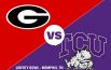 Gameday, Liberty Bowl: TCU 23 – Georgia 31 (FINAL)